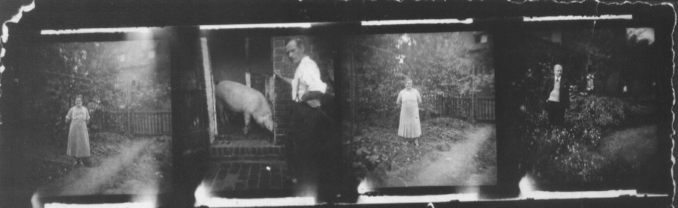 1935 Opa mit Schwein-2